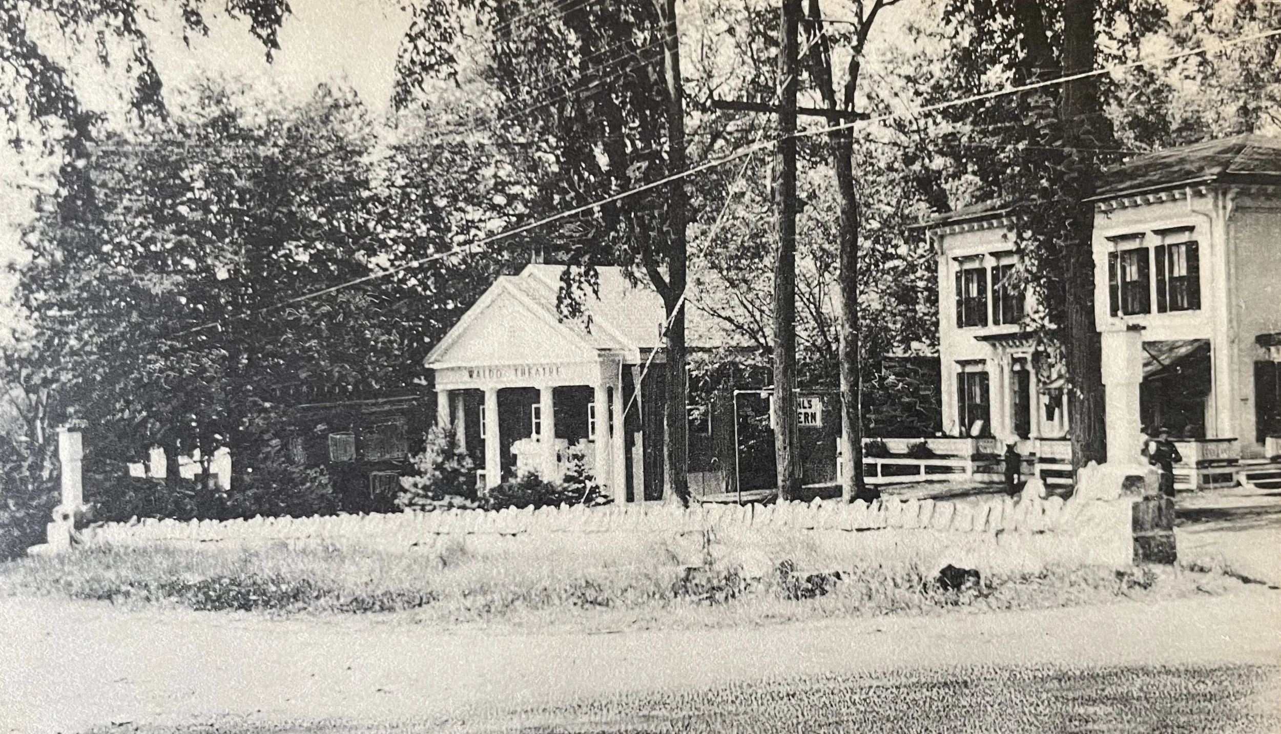 History of a midcoast 19th century ship captain's home in the center of Waldoboro Maine