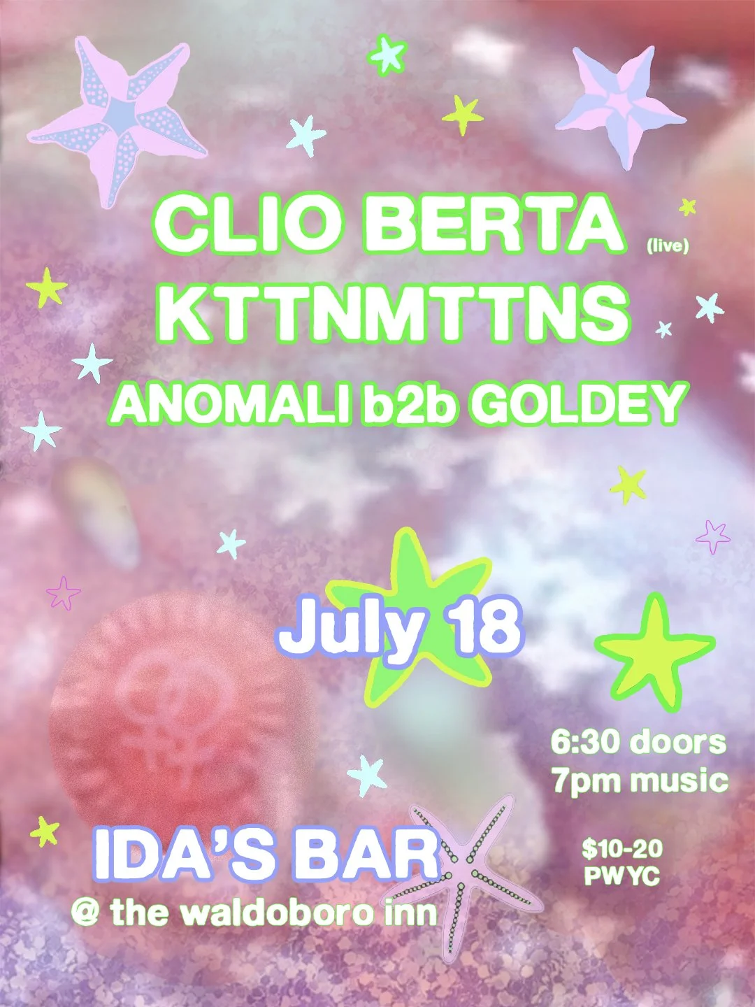 CLIO, KTTNMTTNS, ANOMALI B2B GOLDEY