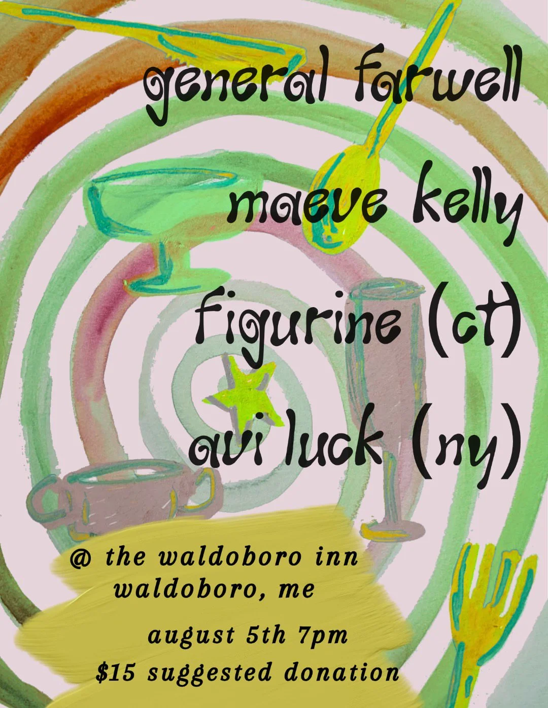 FIGURINE, AVI LUCK, MAEVE KELLY &amp; GENERAL FARWELL