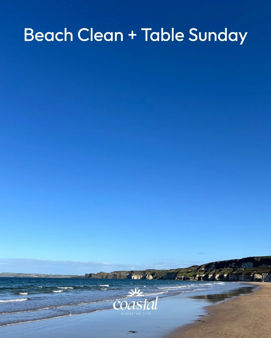 COASTAL | Beach Clean + Table
We are so privileged to live in such a beautiful part of the world and it's our joy to every so often intentionally seek to care for it as a community. This Sunday, we're meeting at 9.30am at West Strand (weather permit