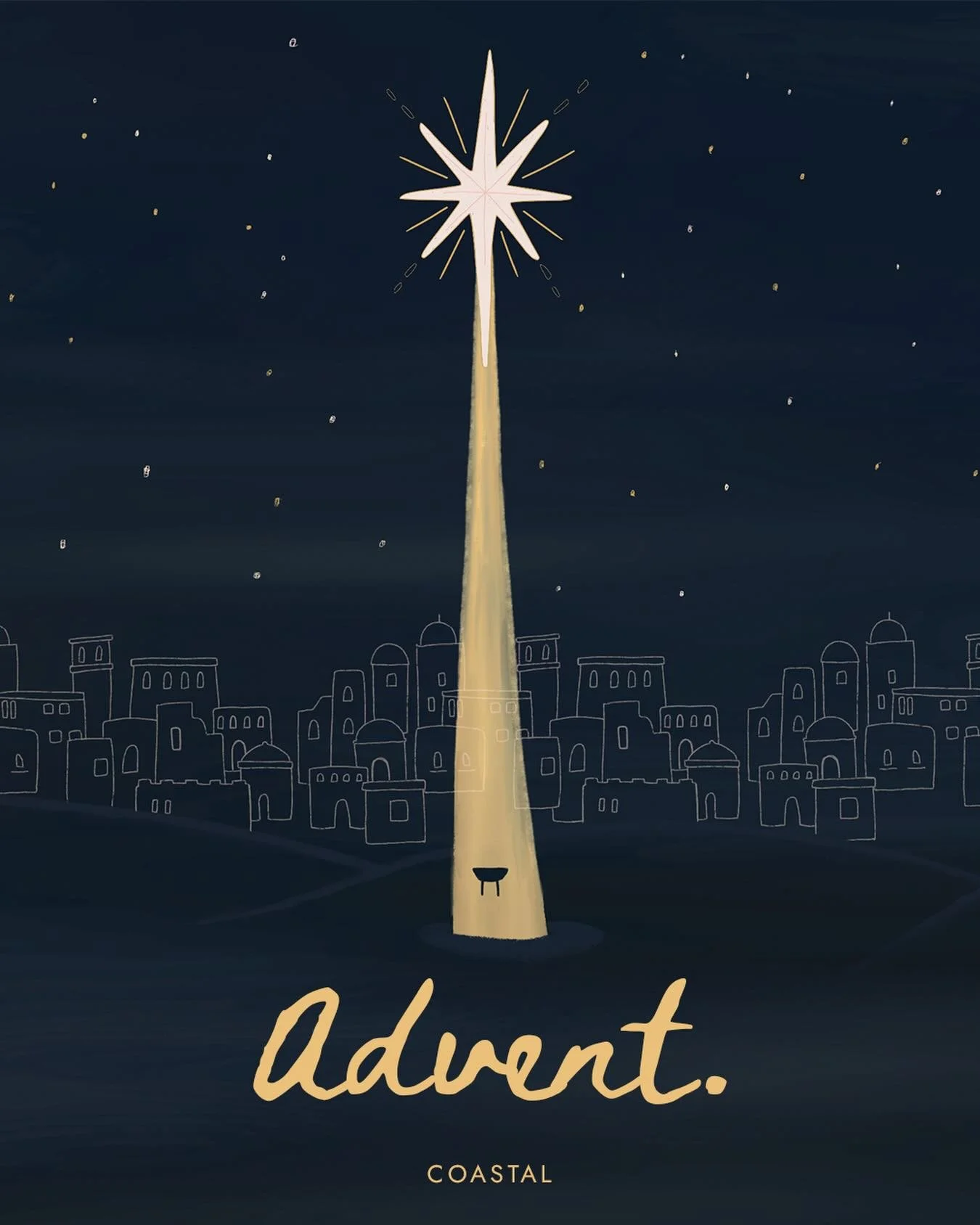 COASTAL | Advent

Advent is from the Latin adventus meaning coming or arrival. It is an invitation to wait in expectant hope, to lean into the darkness and watch for the dawn. 

We&rsquo;d love you to join us as Coastal this year as part of our Adven