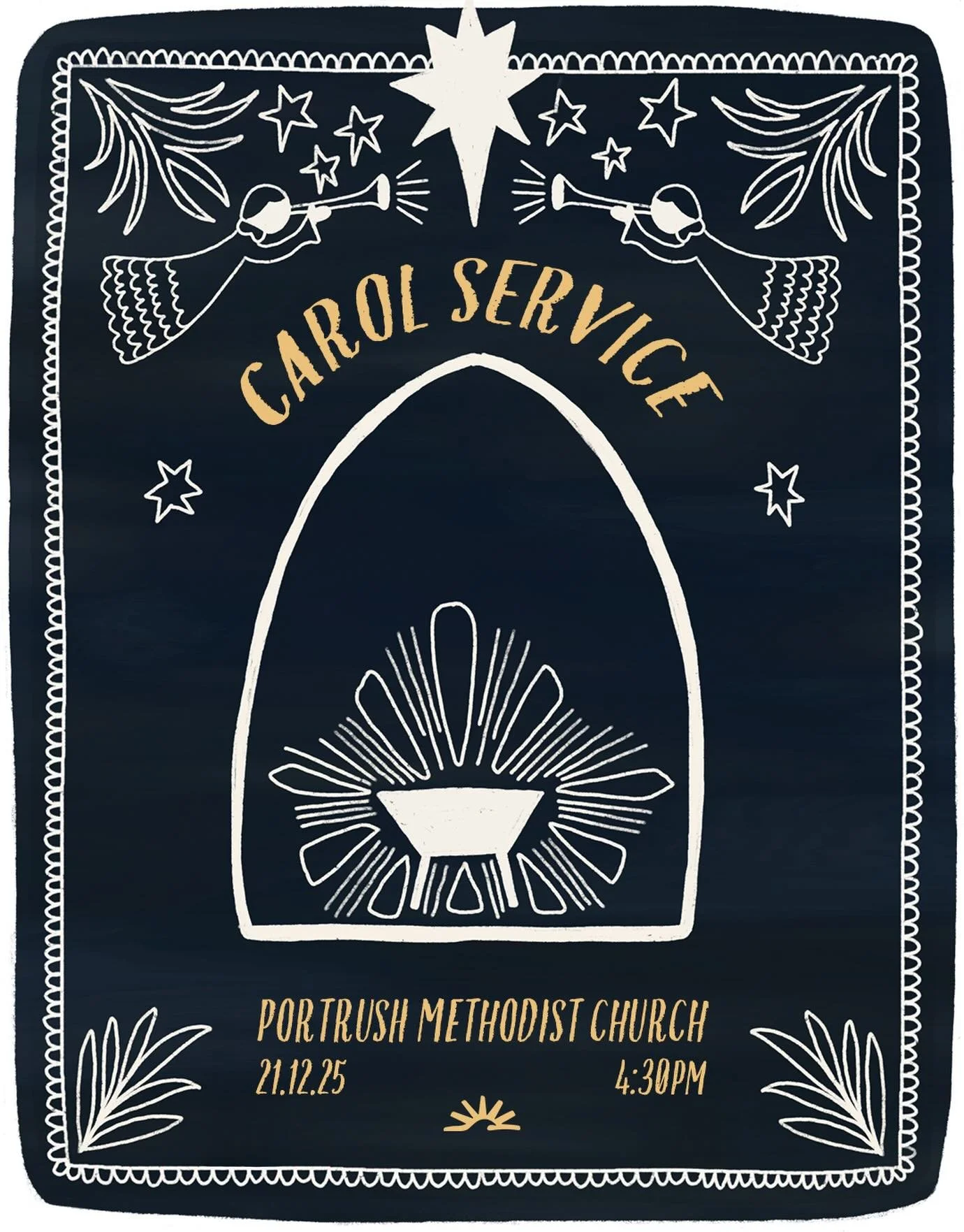COASTAL | Carols

Our third year of Coastal Carols. We love this night - like living room carols extended to all who might draw near. Mulled punch and mince pies on the door, activities for the kids, your favourite carols with some twists, readings a