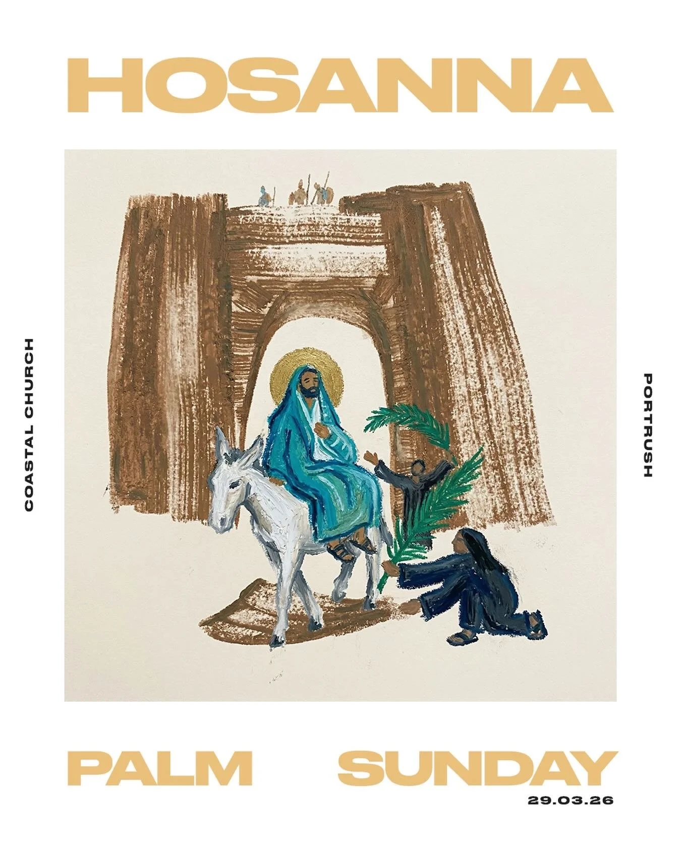 COASTAL | Gathering

This Sunday we launch into Holy Week with Palm Sunday - the crowd before the cross. Join us to worship, pray and enjoy the presence of Jesus together.

Tea and coffee available from 9.45am, kids space throughout 🧸 

29th March |
