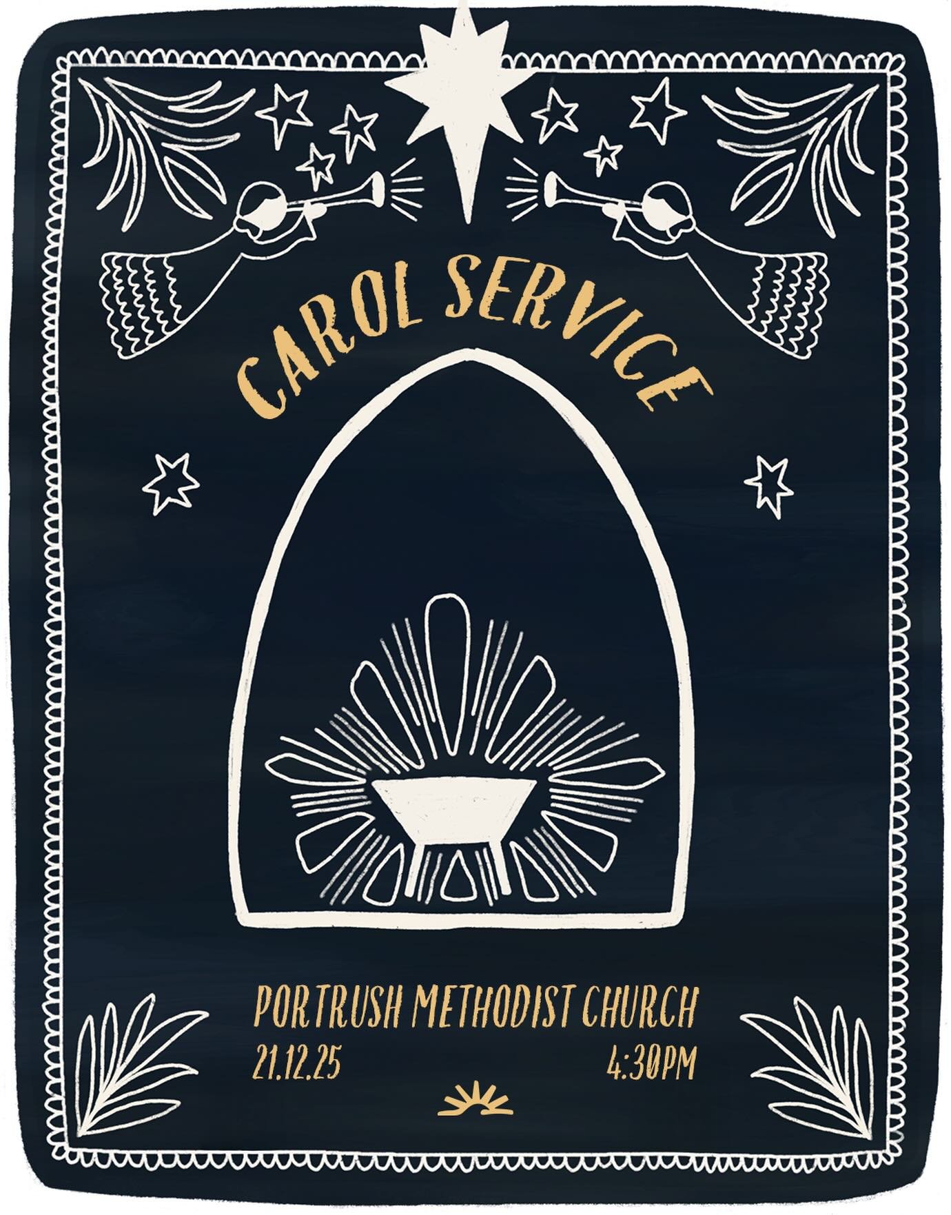 COASTAL | Carols

Our third year of Coastal Carols. We love this night - like living room carols extended to all who might draw near. Mulled punch and mince pies on the door, activities for the kids, your favourite carols with some twists, readings a