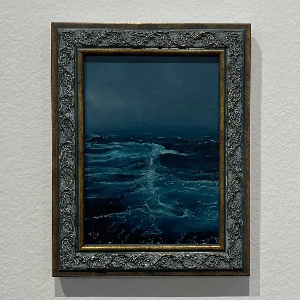 Brewing
Oil on linen 
5x7 in