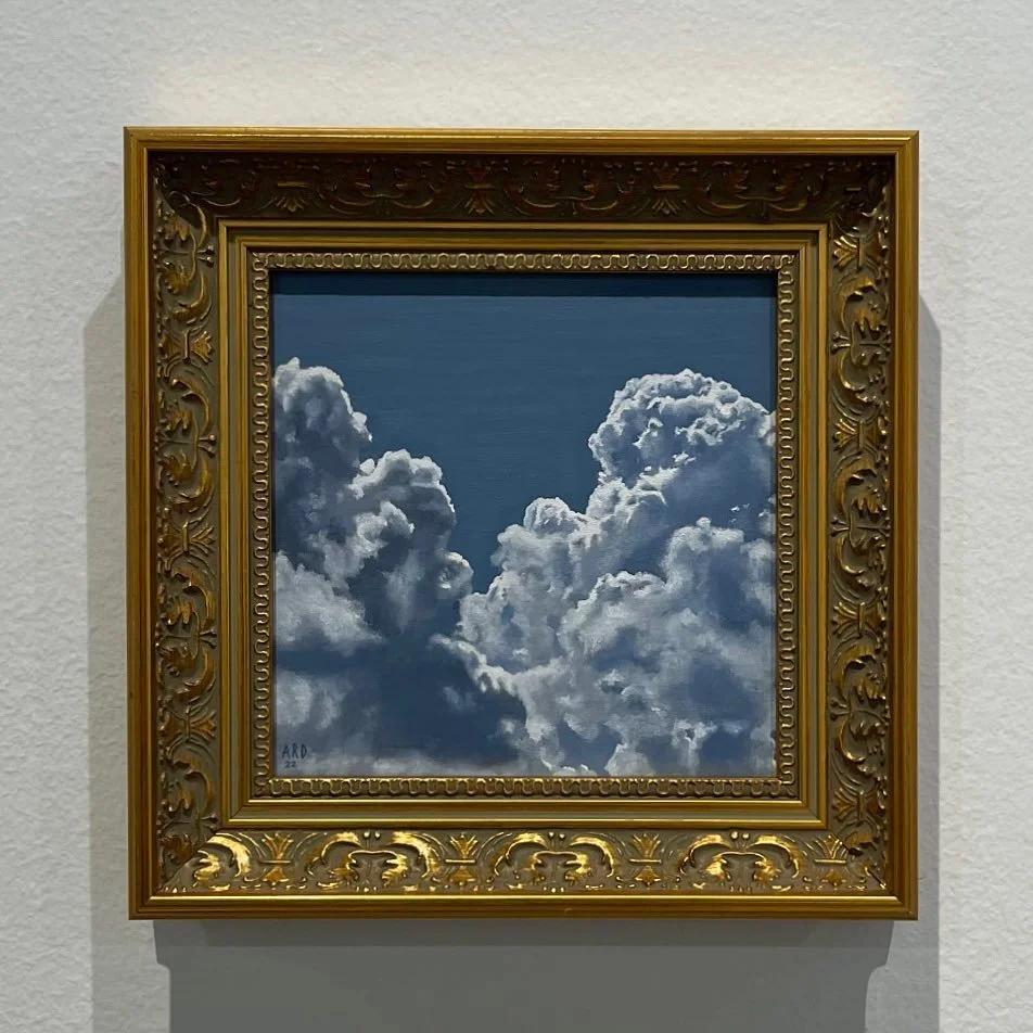 Beginning 
Oil on linen
6x6 in