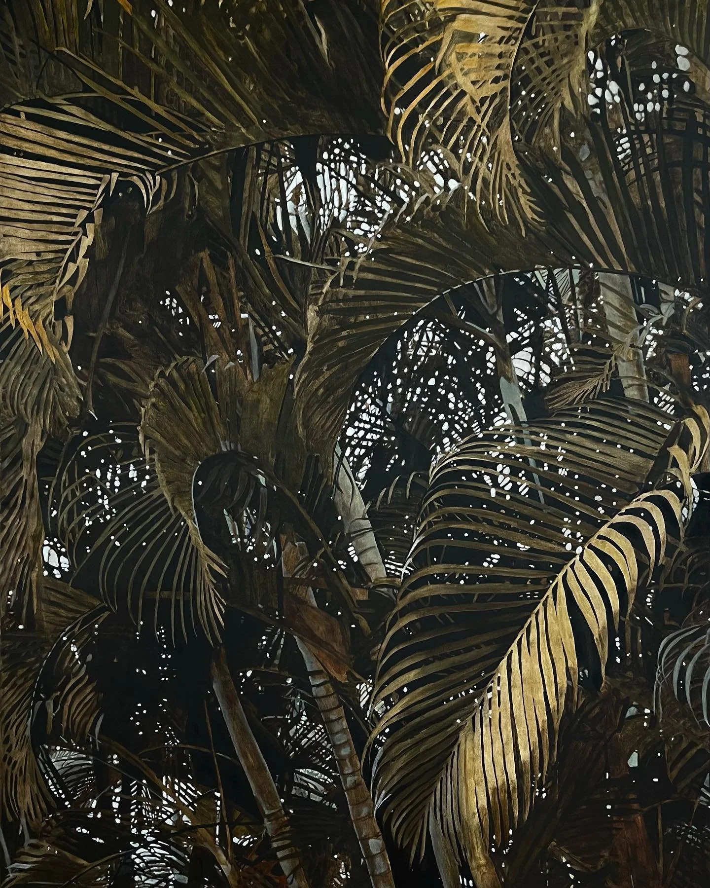 Progress shot 

Oil on linen