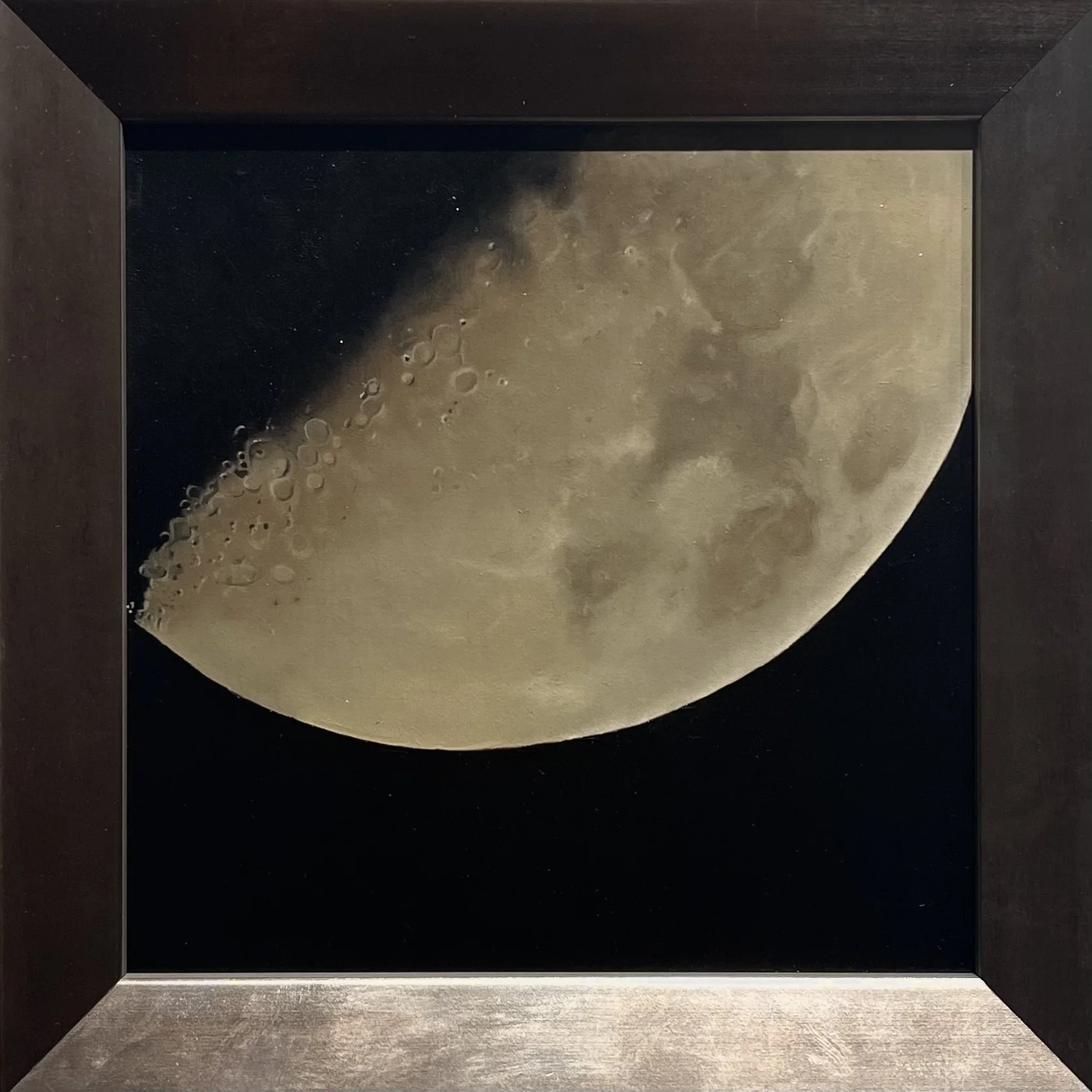 Ashleigh Sperry, 'Saint Germain', Oil on linen mounted on aluminum, 6x6in, 2022; framed
