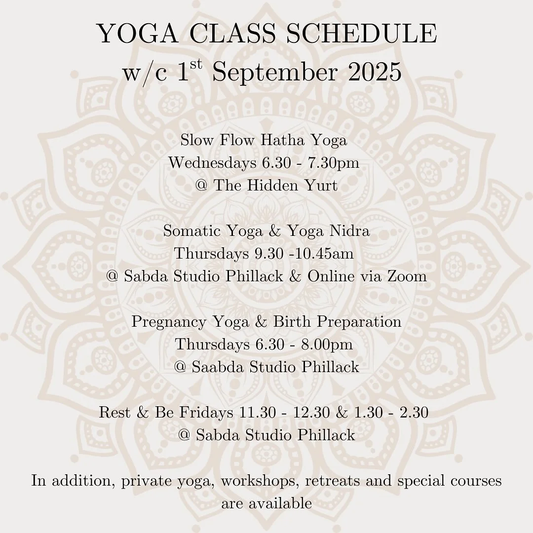Classes will be back in full swing w/c 1st September and I can&rsquo;t wait to welcome everyone back!  #yogahayle #yogaphillack #yogasterth #yogacornwall