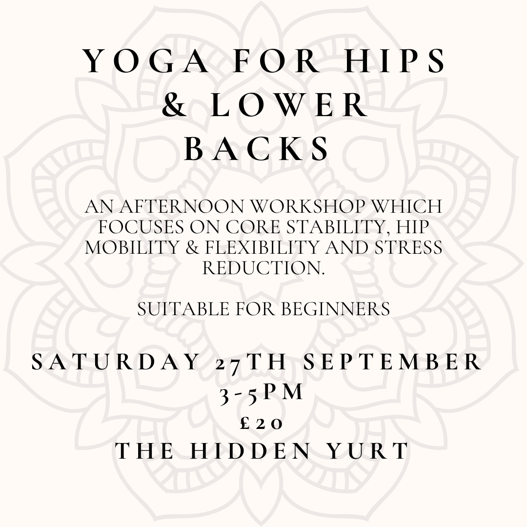 Yoga for Hips & Lower Backs