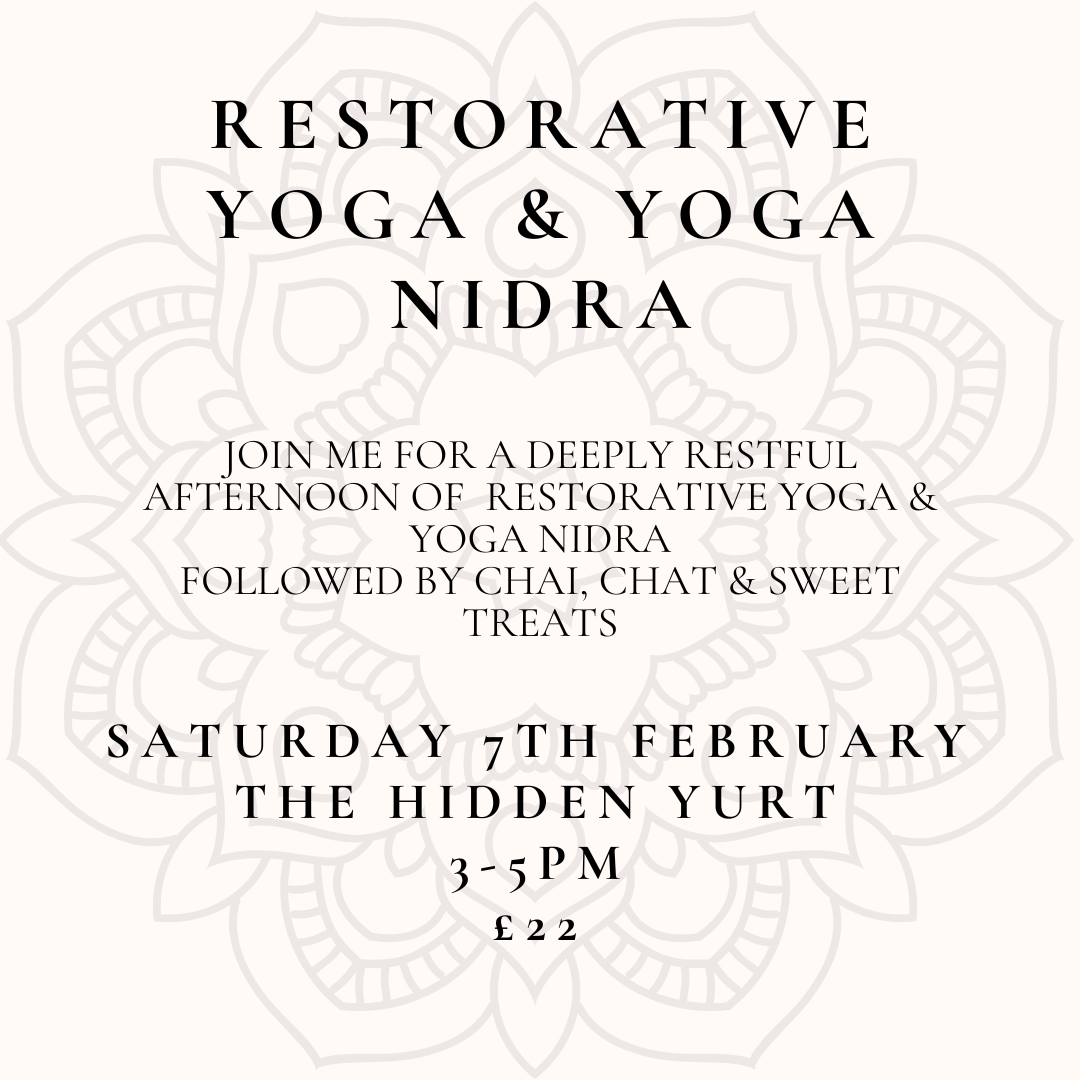 Restorative Yoga &amp; Yoga Nidra February