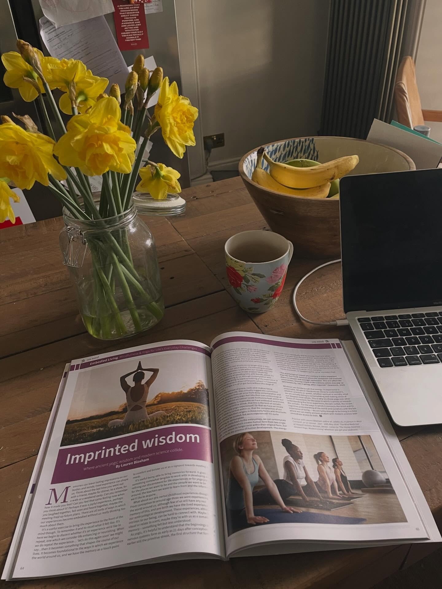 I went off down the garden path thinking about embryological development and yogic wisdom&hellip; you might like a wander with me? 

If you like to ponder on things like &lsquo;how real is this memory in my body right now&rsquo; or &lsquo;can I imagi