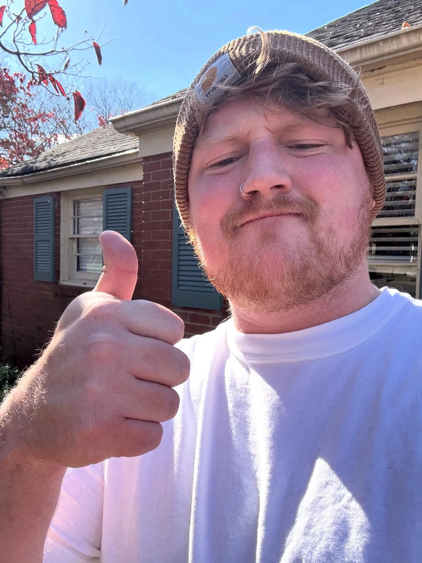 A lady at Chopt called my nose ring cute yesterday. Stacking up wins left and right. 

Also - thanks so much to all the support you all have given the Christmas record. It means so much. I had a strangely hard time finishing that project and it feels