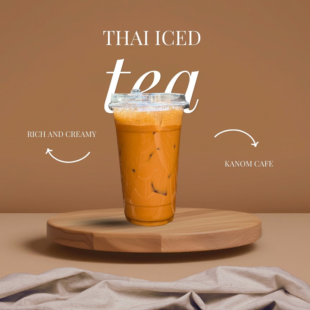 Authentic Thai Iced Tea
Come and try Cha Yenn from KANOM Cafe
#kanomcafe #baltimorefoodie 
#thaitea #thaitealovers