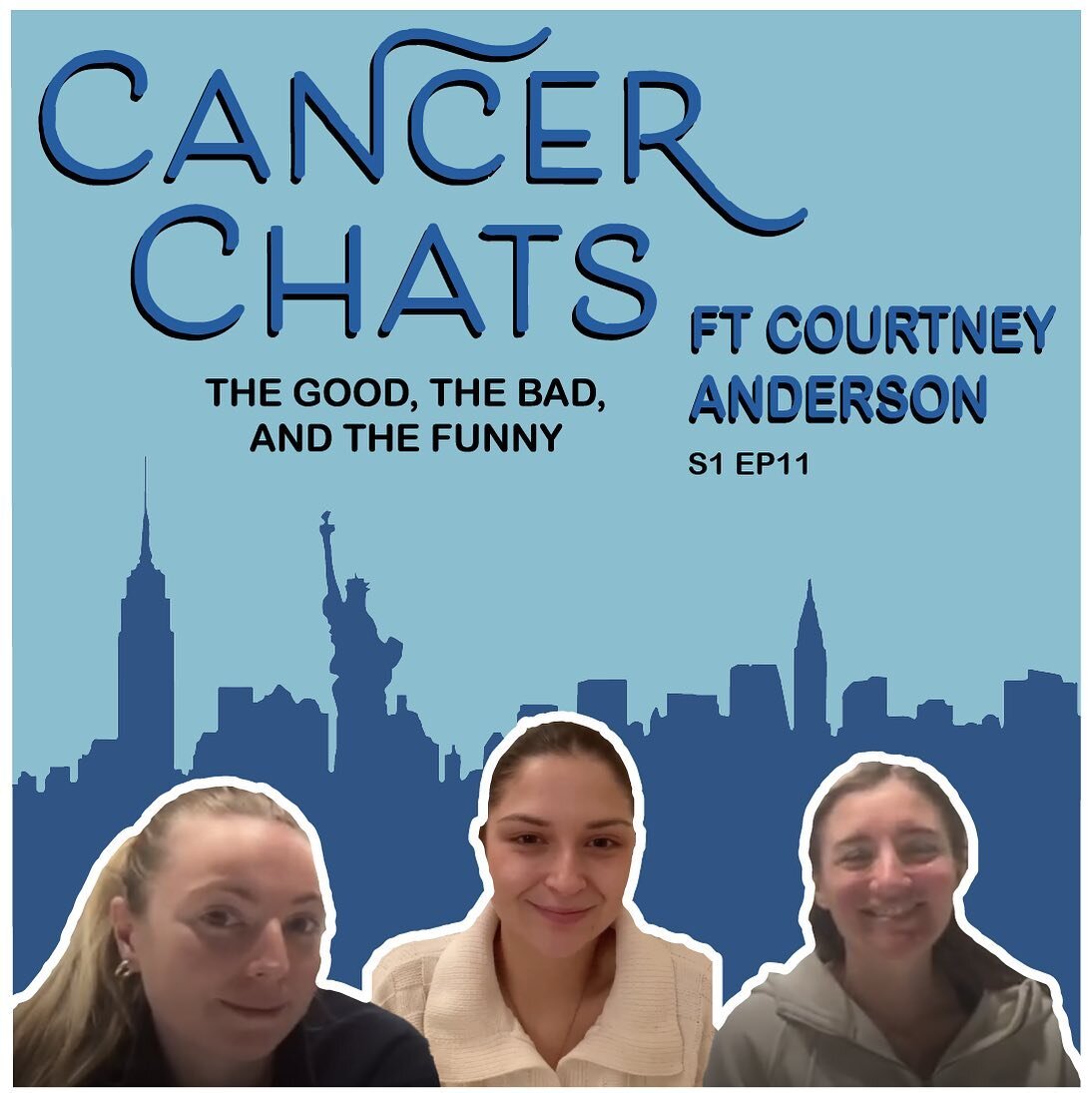 Reminder to go listen to episode 11 with the amazing @c0urtneyanderson !! 🩵 We laughed, we cried and laughed some more! 

#rhabdomyosarcoma #cancersurvivorship #cancersurvivor #coloncancerawareness #earlyonsetcancer