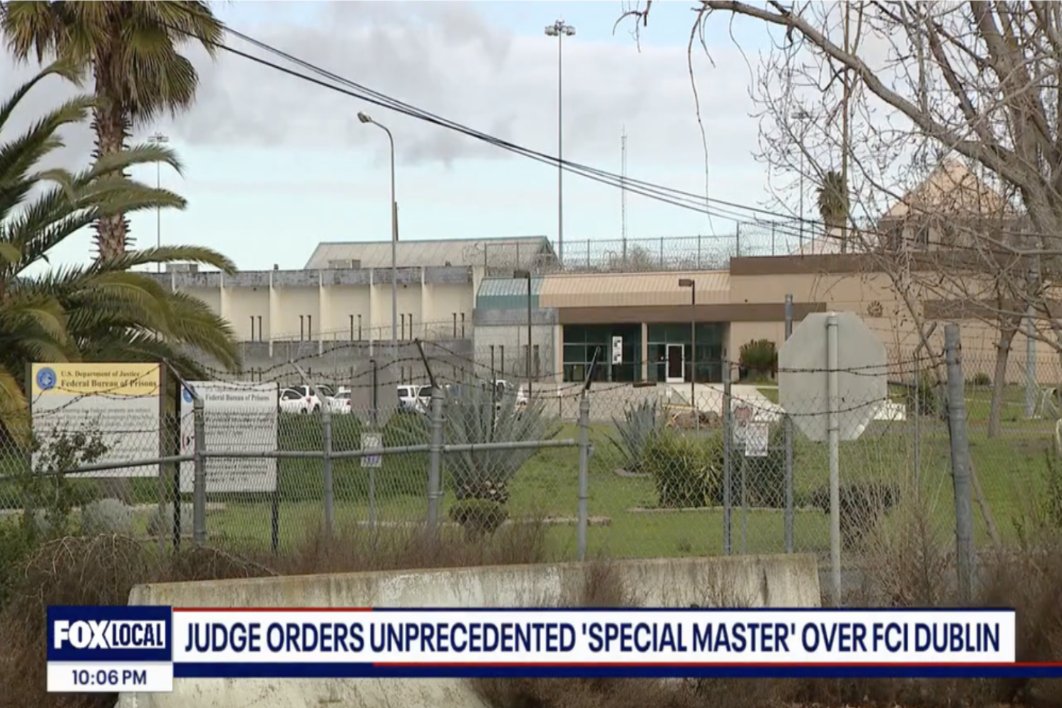 FCI Dublin: Judge orders unprecedented 'special master' over troubled prison