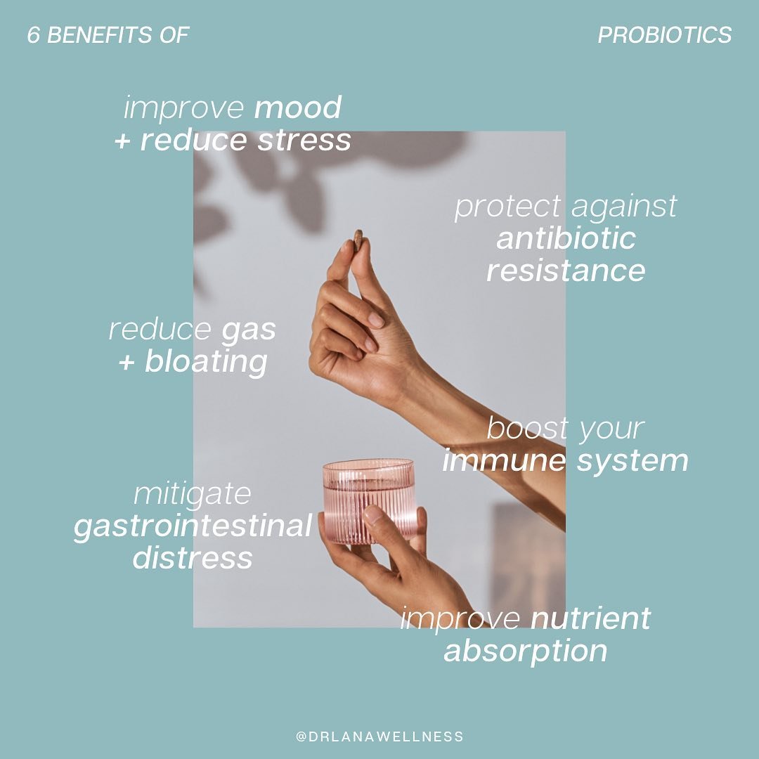 Check out the benefits of probiotics - the friendly bacteria that&rsquo;s good for your gut ✨

When you consume probiotics through fermented foods or supplements, you support proper digestion and can experience many health benefits, from improved nut