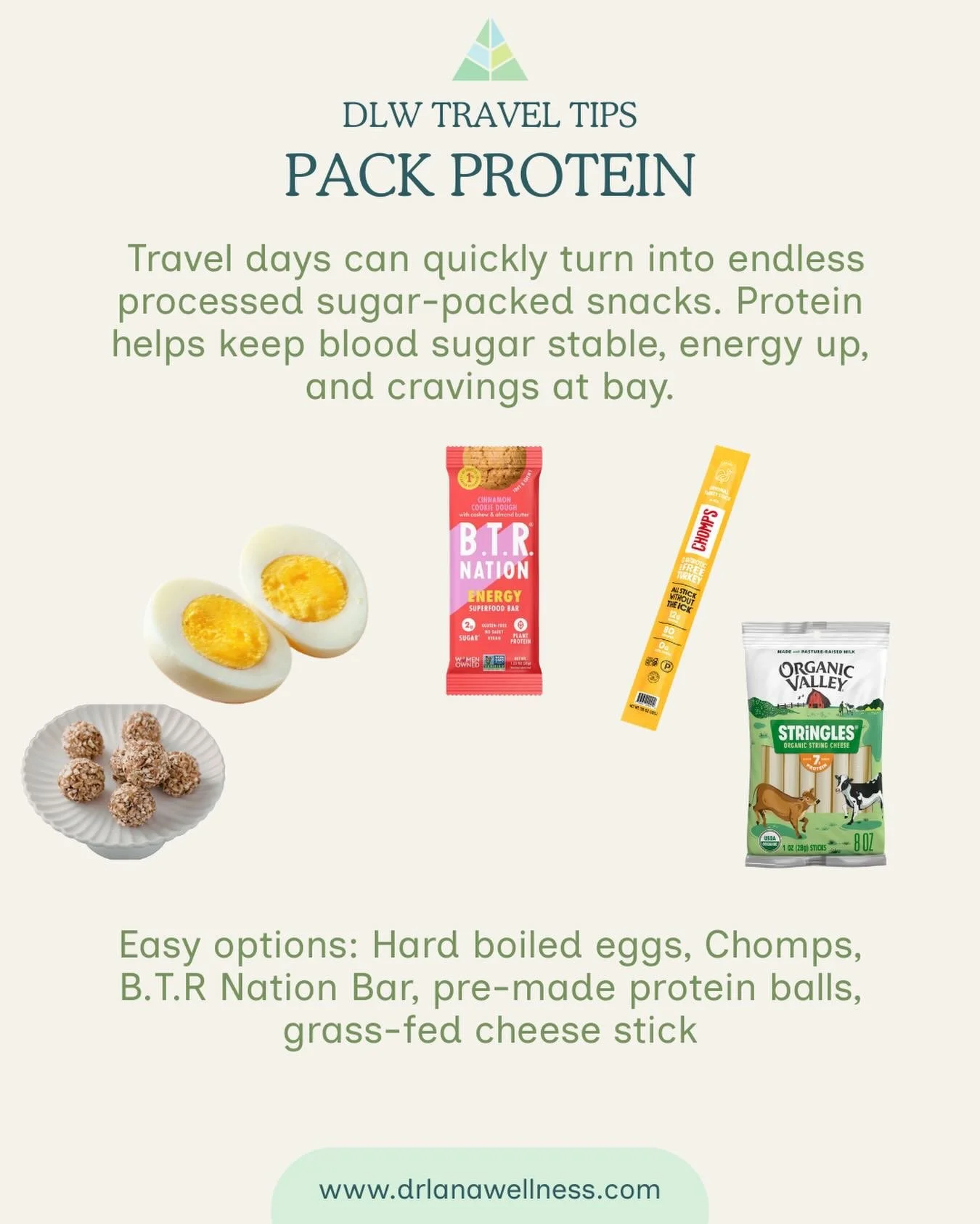 Easy to eat protein during a travel day should be a non-negotiable✈️

Start your trips right by staying fueled properly and keep you from making impulsive (and overpriced) decisions at the airport 🤍