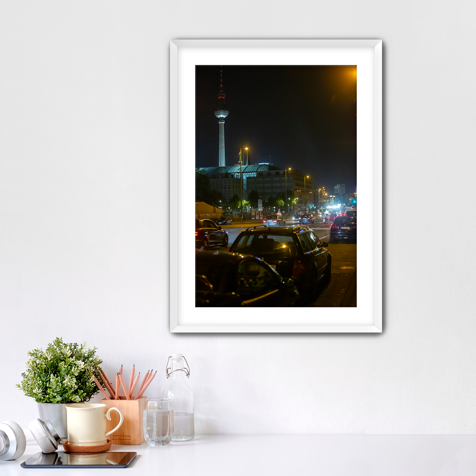 Berlin TV Tower Street White Frame Mockup.png