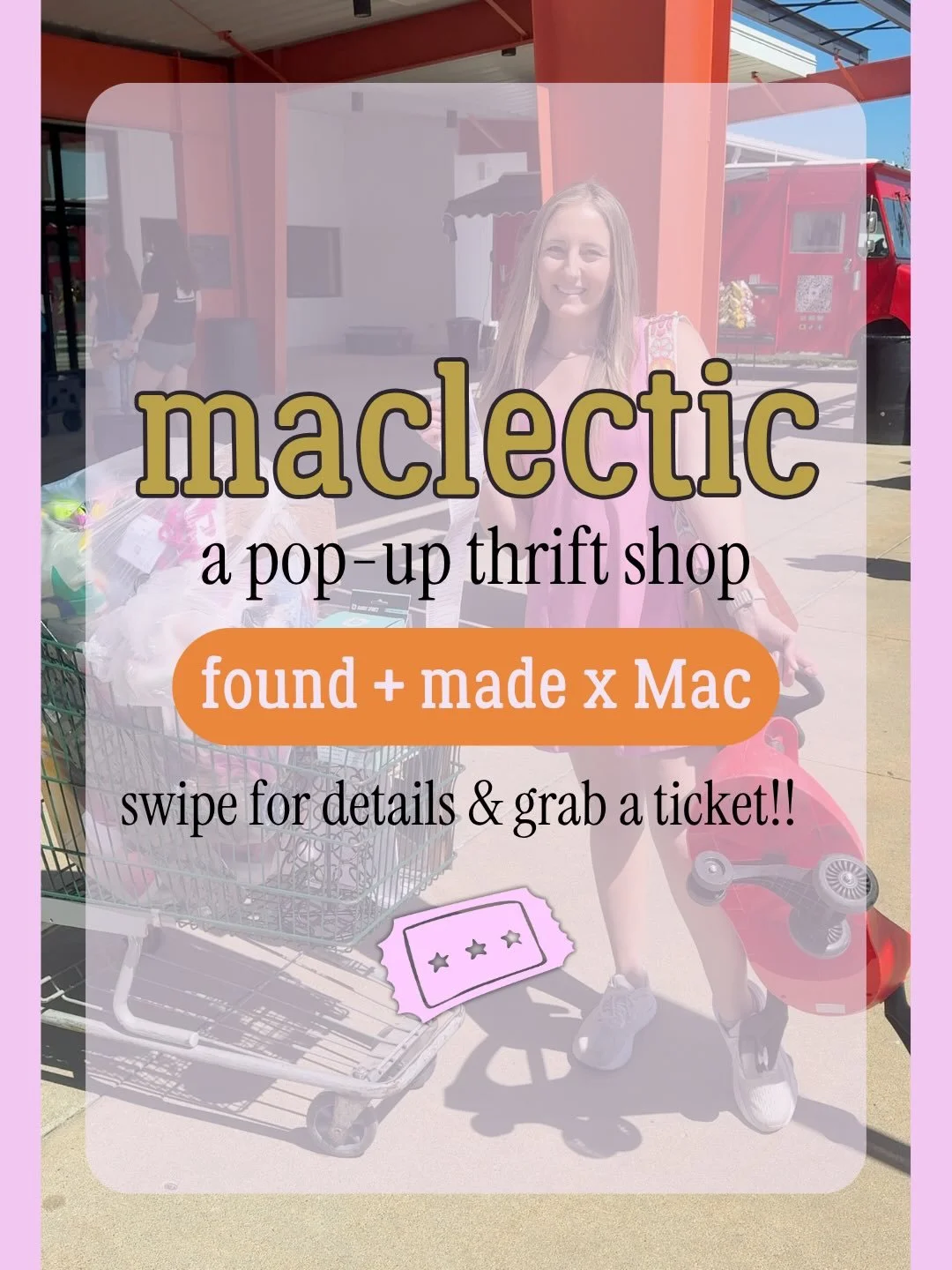 🤭 THIS WEEK!! ✨ I shared in my private FB group first &amp; we&rsquo;ve got tickets left SO snag one ASAP (link in bio) &amp; come snag some finds! Took advantage of having the month off at the store &amp; took over the racks (and tables and shelves