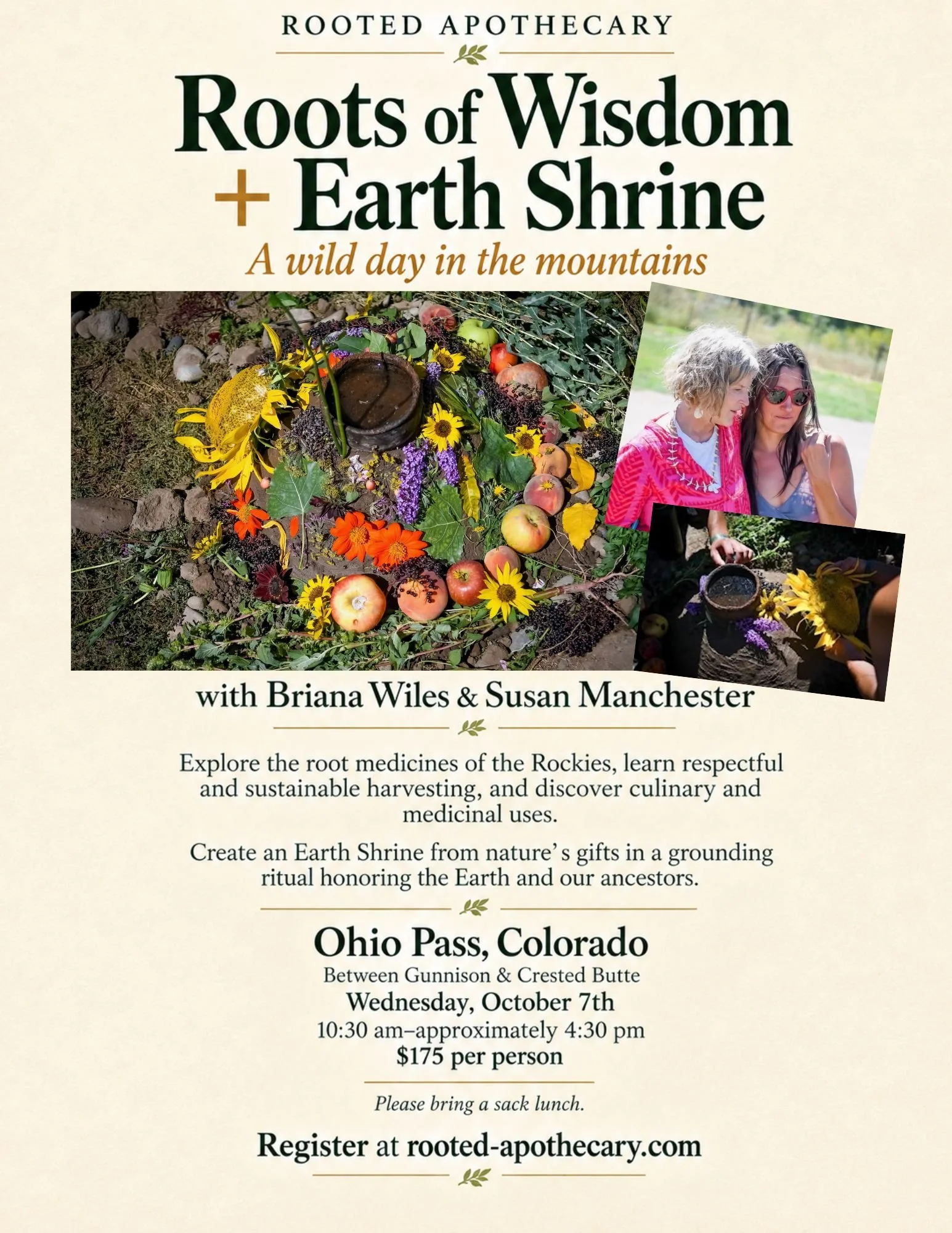 Roots of Wisdom + Earth Shrine