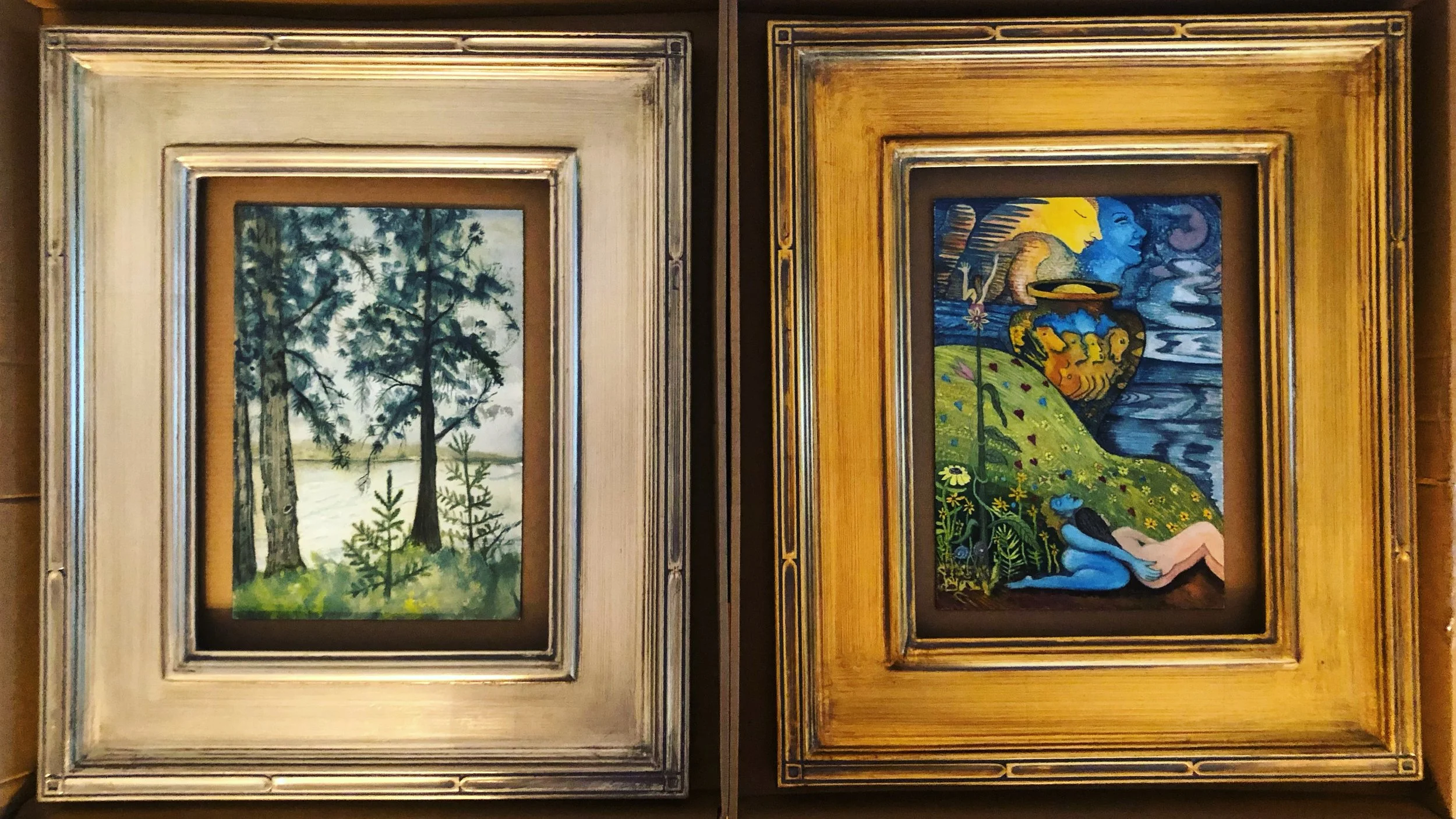 Gouaches by Peter Ruhf 