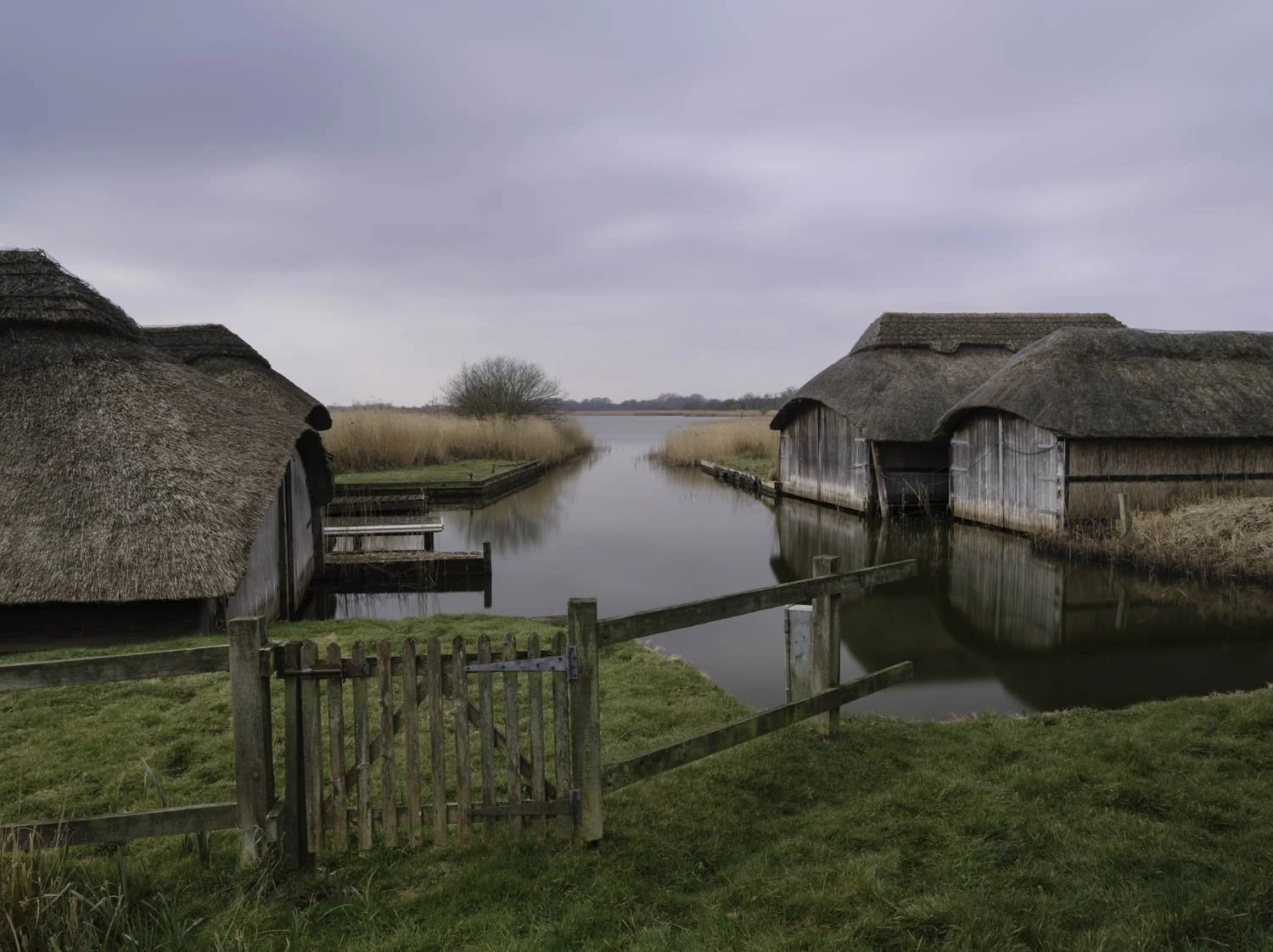 Hickling Broad Boat Houses