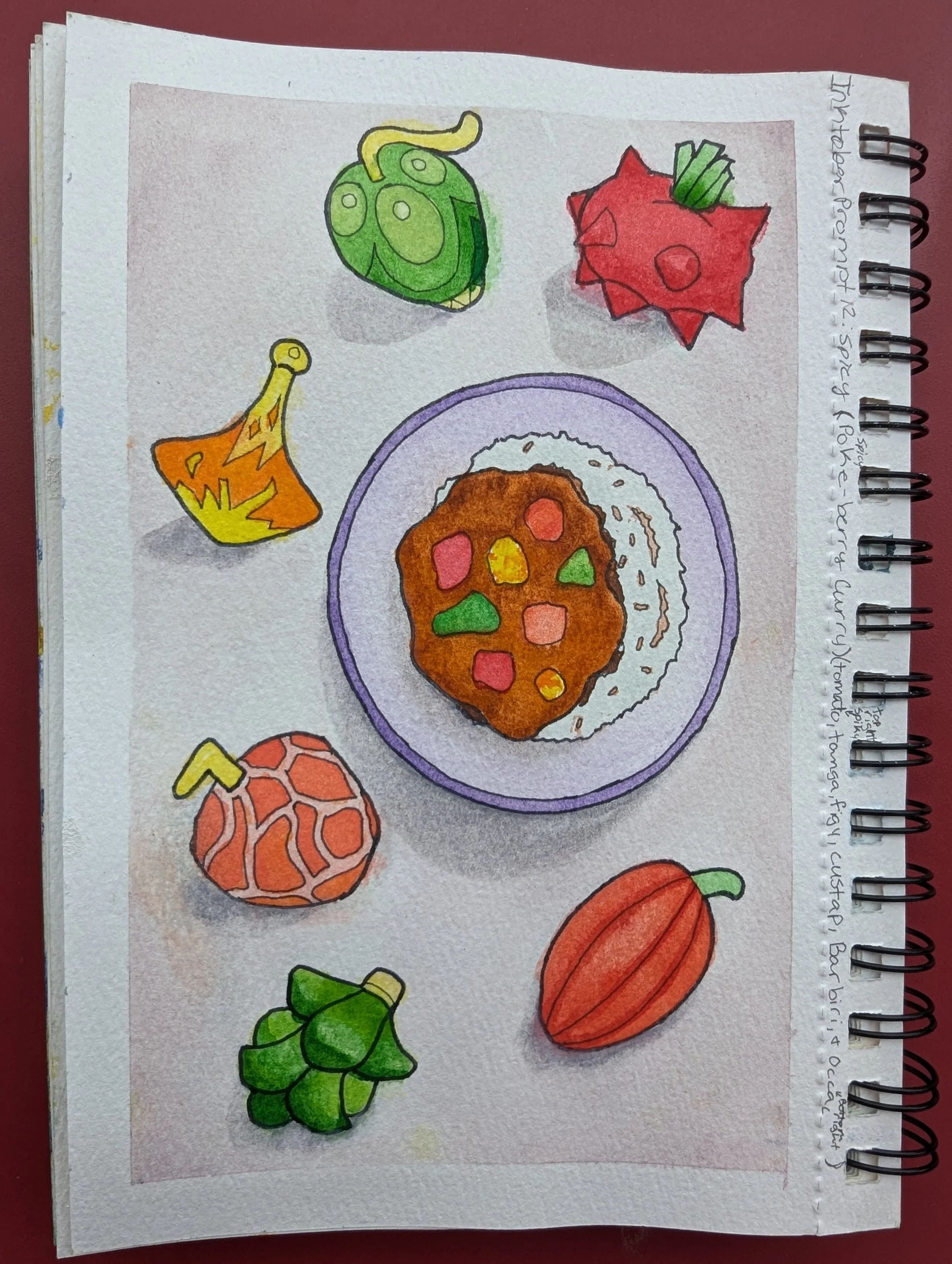 Inktober2023-12 spicy (poke-curry).jpg