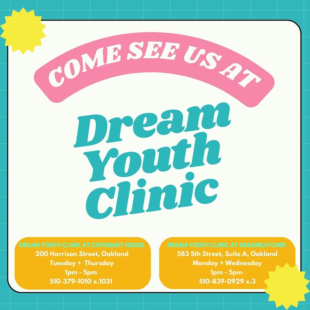 Hey youth + community!!! 👋🏽👋🏾👋🏿 Hello to so many of our new followers! New to DREAM? No worries, let us refresh your mind on just SOME of the services we offer! Our #nocost youth clinic centers black and brown, gender expansive youth with every