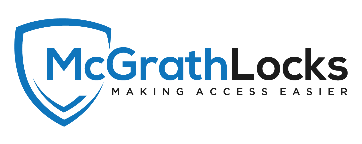 McGrath smart lock installed on a residential door in Lake Macquarie by Lionheart Locksmiths.