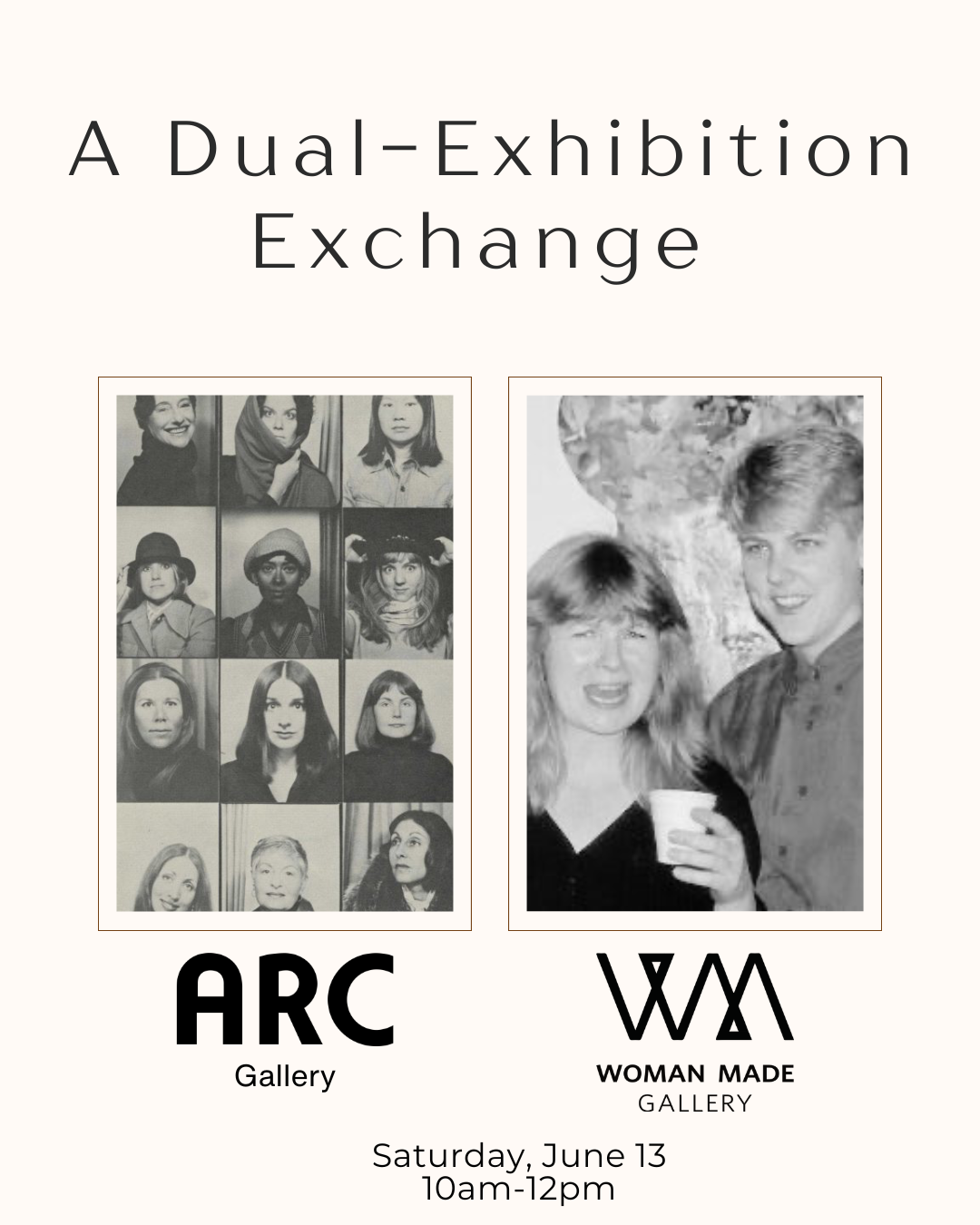 A Dual Exhibition Exchange with Woman Made Gallery