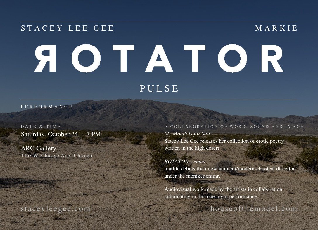 ROTATOR: PULSE, A PERFORMANCE