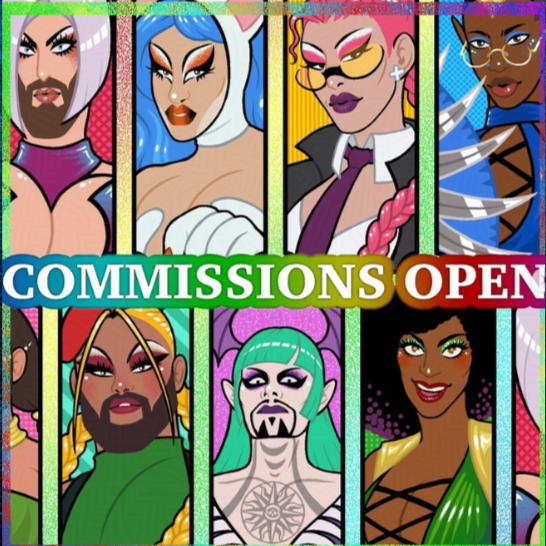 ADRIAN VALDES (They/Them) // Art Commissions