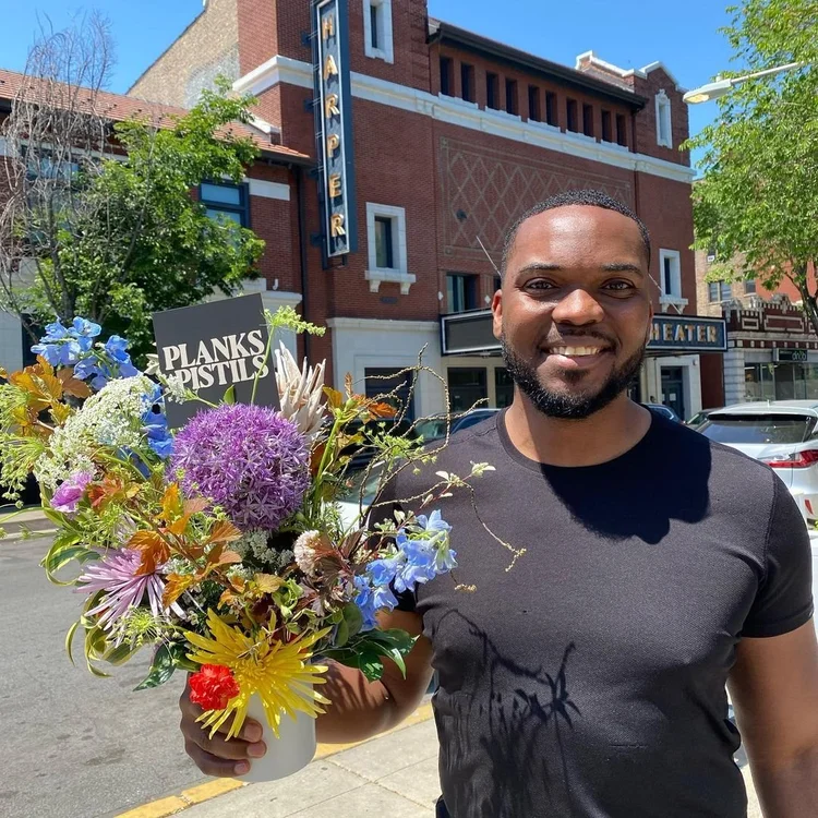 Black Men Flower Project