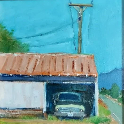 Truck on Polindar Rd., 6 x 6 Oil, Sold