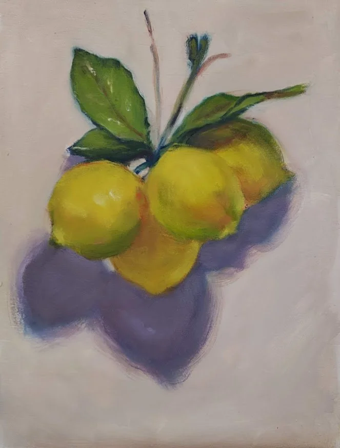 9 x 11 Lemons, Oil, NFS