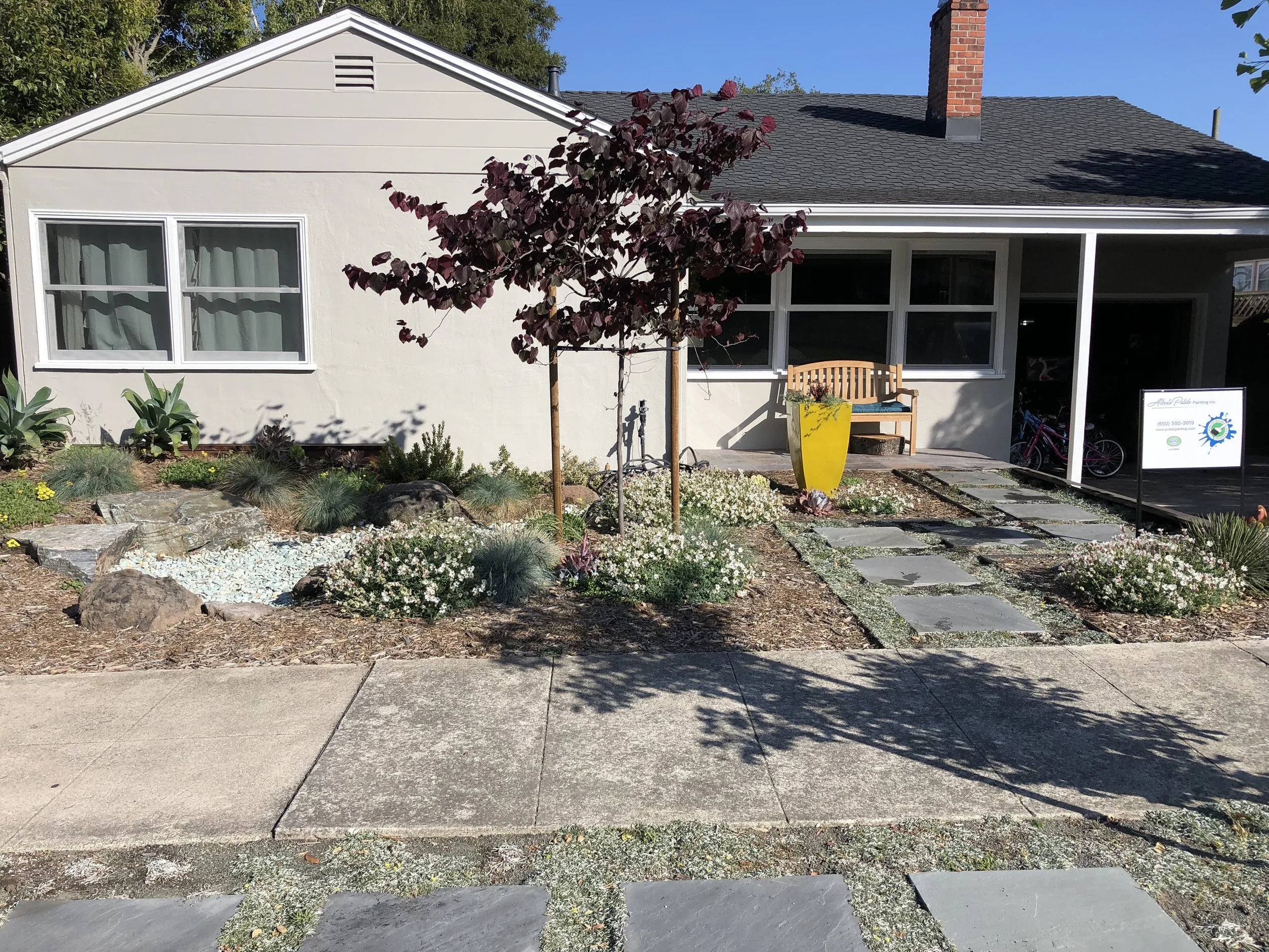 Exterior of house, May 2018.