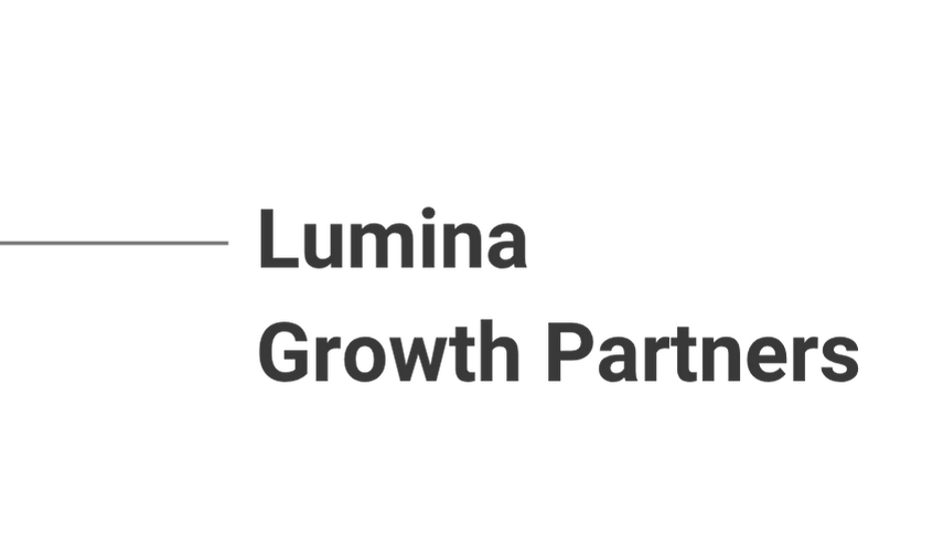 Lumina Growth Partners logo in black text on a white background.
