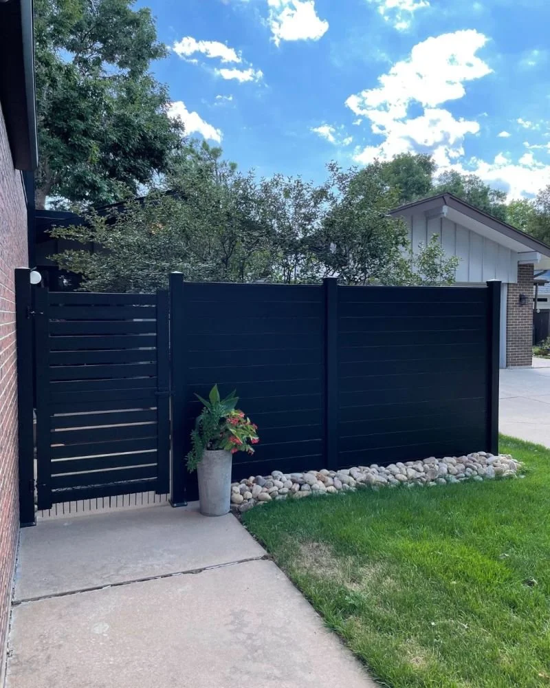 Gates and fence