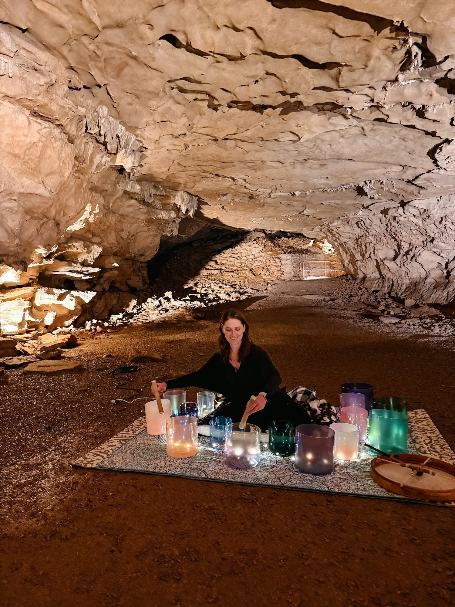 Full Moon Sound Bath in Cascade Cave
