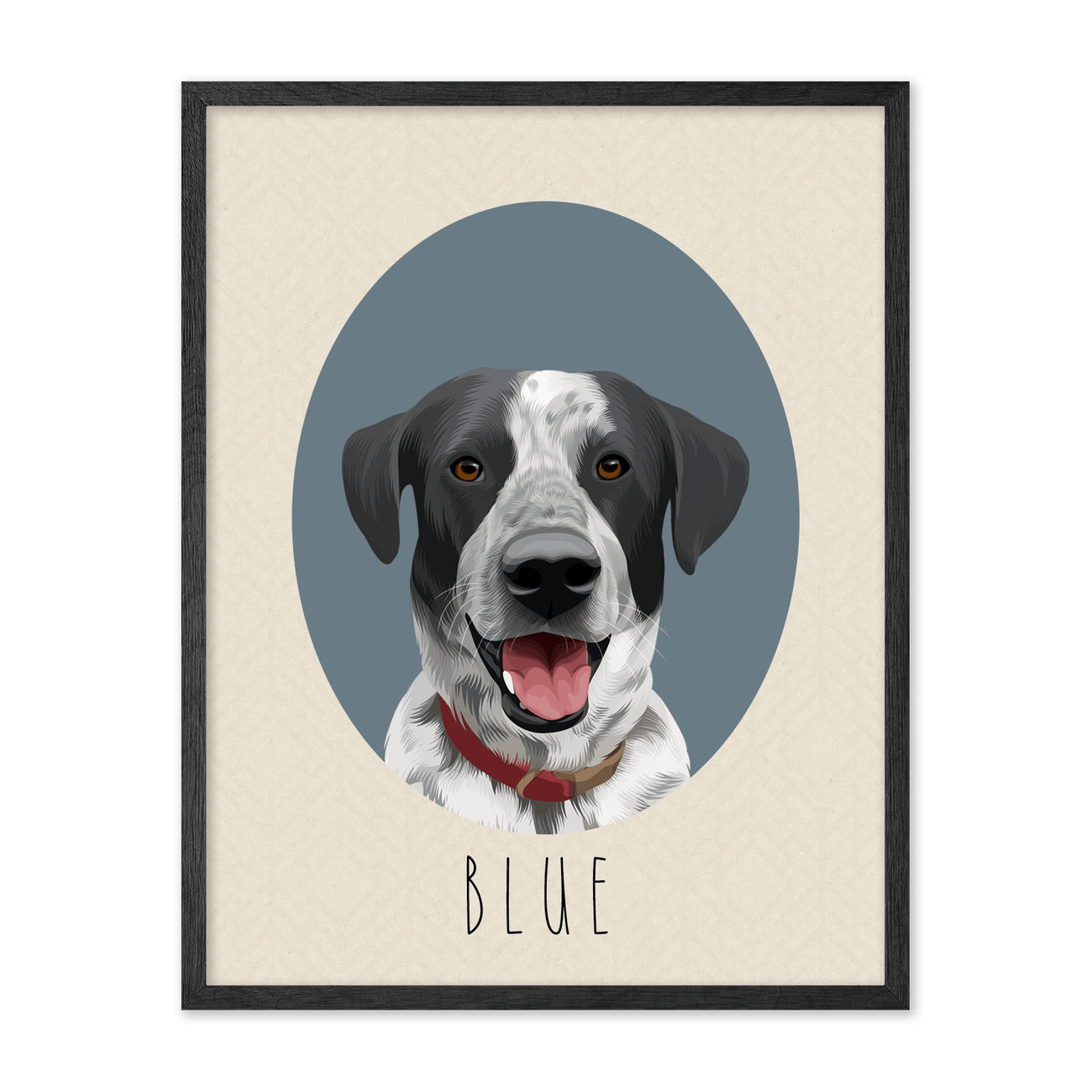 petportrait-vertical-stormgray-neutralcoloredovalshaped_Black-Oak-Frame.png