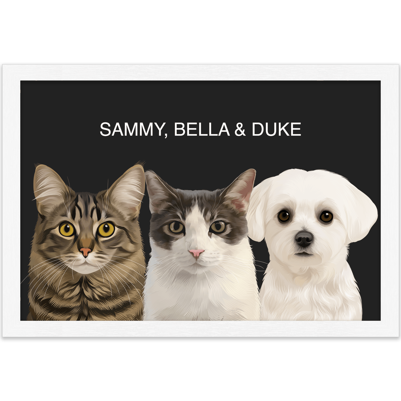 3petportrait-horizontal-allblackhandillustrated_Standard-White-Frame.png