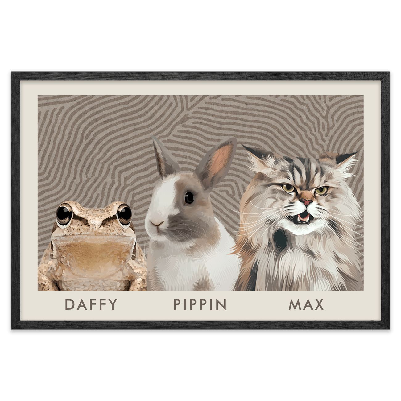 3petportrait-horizontal-organicterrainlinesminimalist_Black-Oak-Frame.png