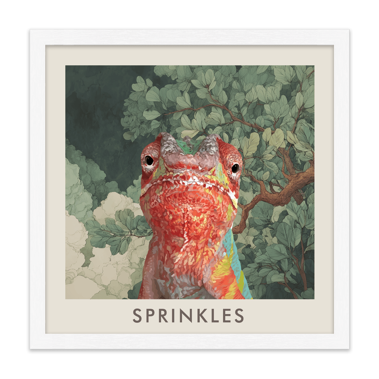 1petportrait-square-enchantedjungleforestthemed_Standard-White-Frame.png