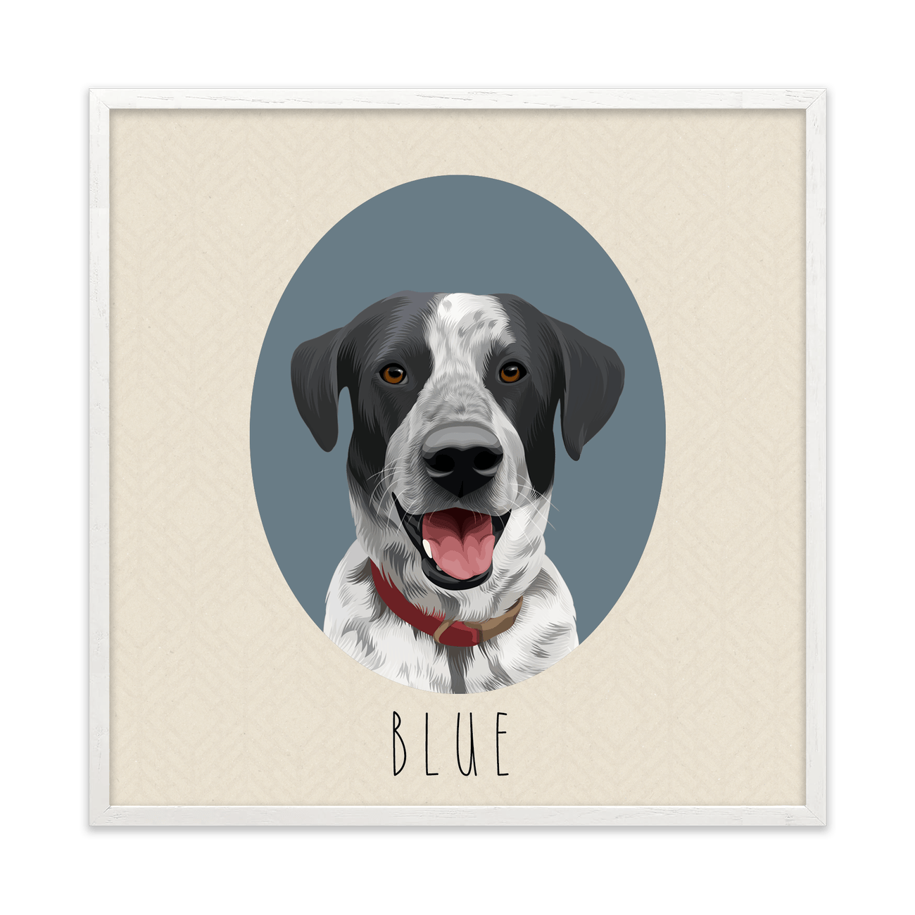 1petportrait-square-stormgray-neutralcoloredovalshaped_White-Oak-Frame.png