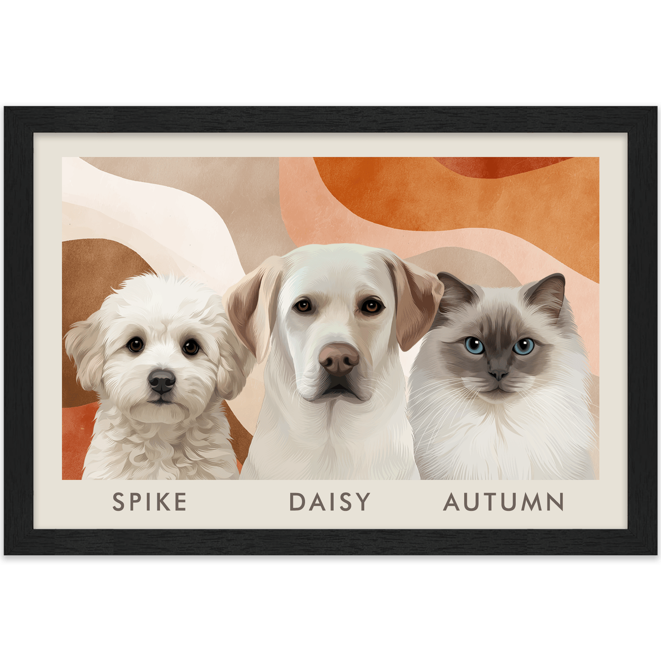 3petportrait-horizontal-midcenturymodernabstract_Standard-Black-Frame.png