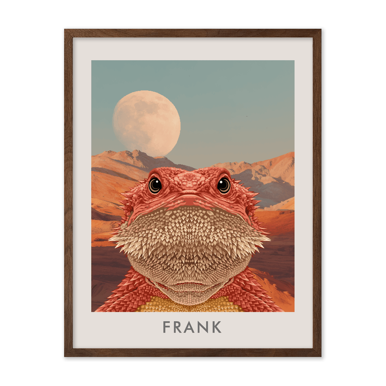 petportrait-vertical-desertmoonriselandscape_Walnut-Frame.png
