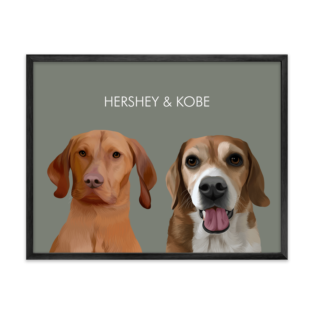 2petportrait-vertical-green-softneutralcoloredbackground_Metal-Frame.png