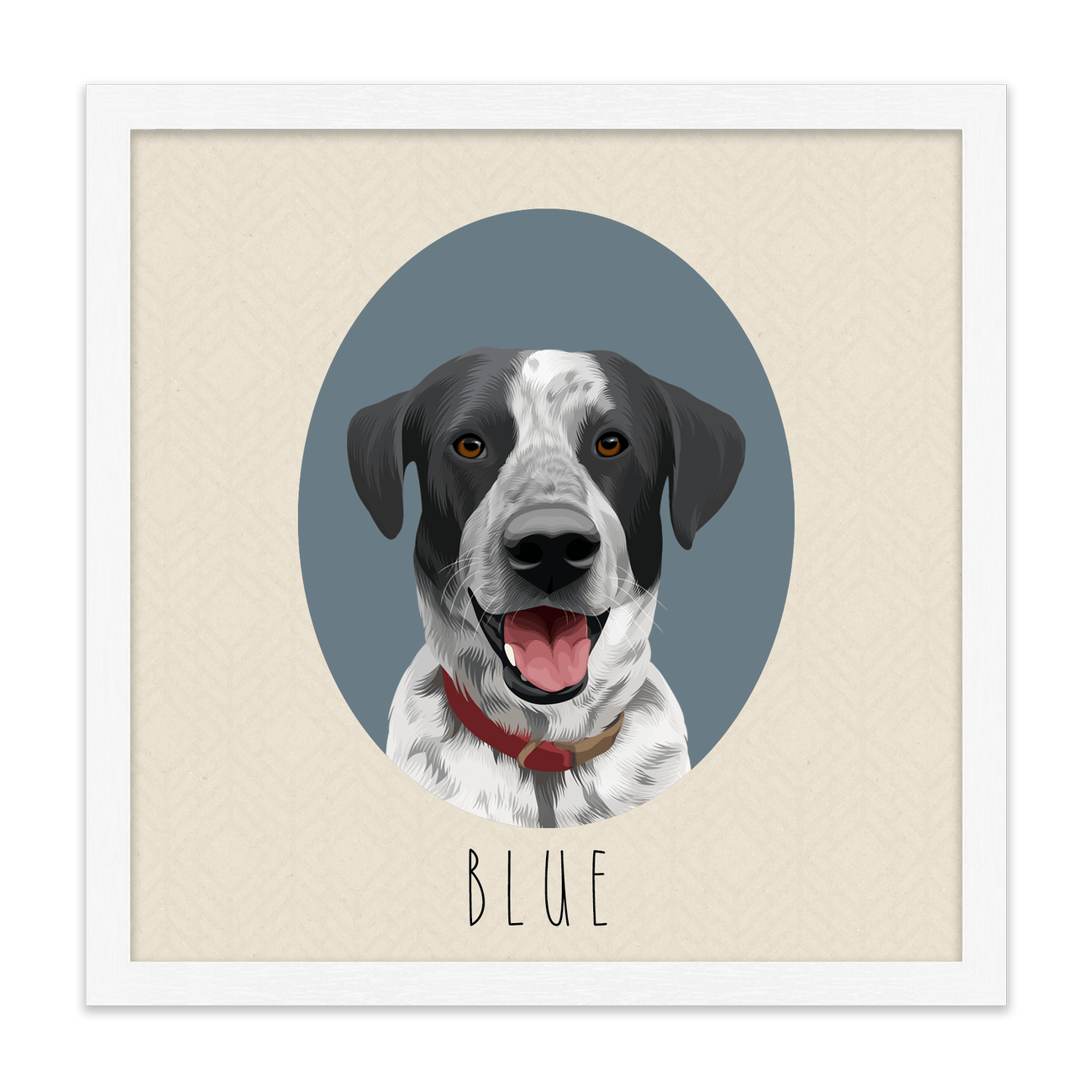 1petportrait-square-stormgray-neutralcoloredovalshaped_Standard-White-Frame.png