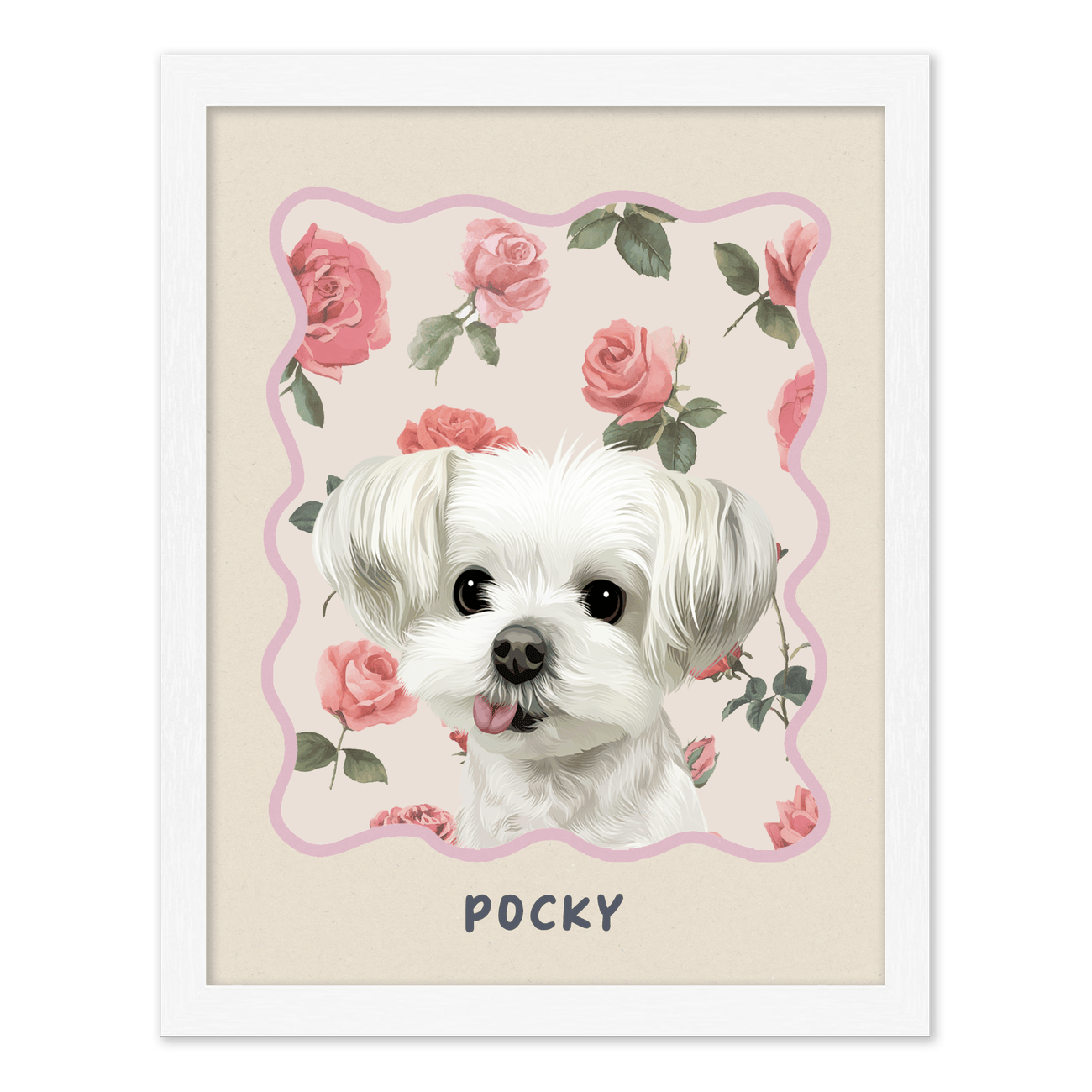 petportrait-vertical-vintagerosegardenpattern_Standard-White-Frame.png
